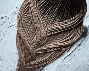 Micro dreadlock extensions, brown dreads, dark and light brown dread, dreads extensions full set, microdreads, thin synthetic dreads, locks