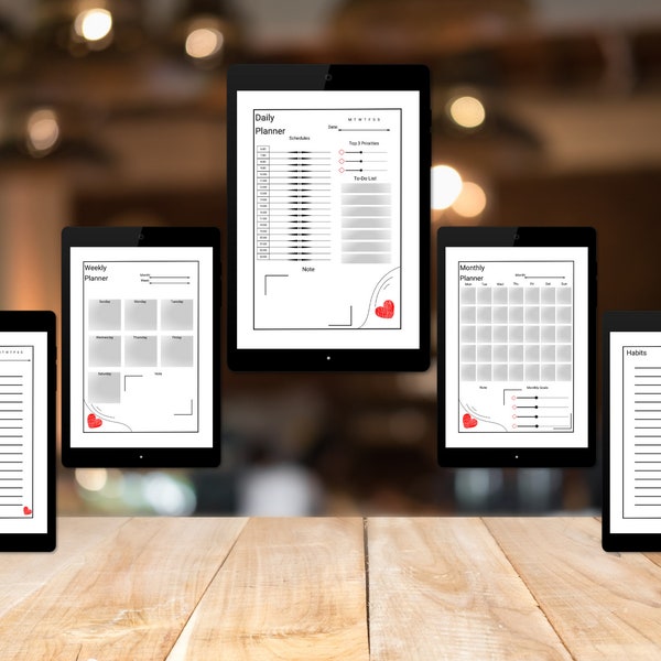 Print on Demand Planner Etsy