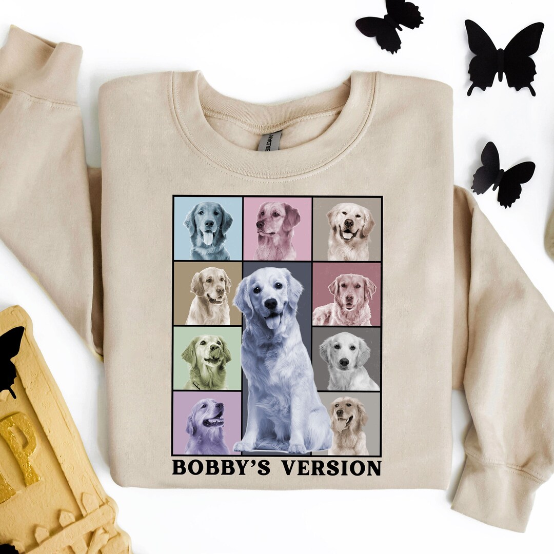 Custom Era Pet Shirt, Custom Dog Shirt, Custom Pet Portrait Shirt, Dog