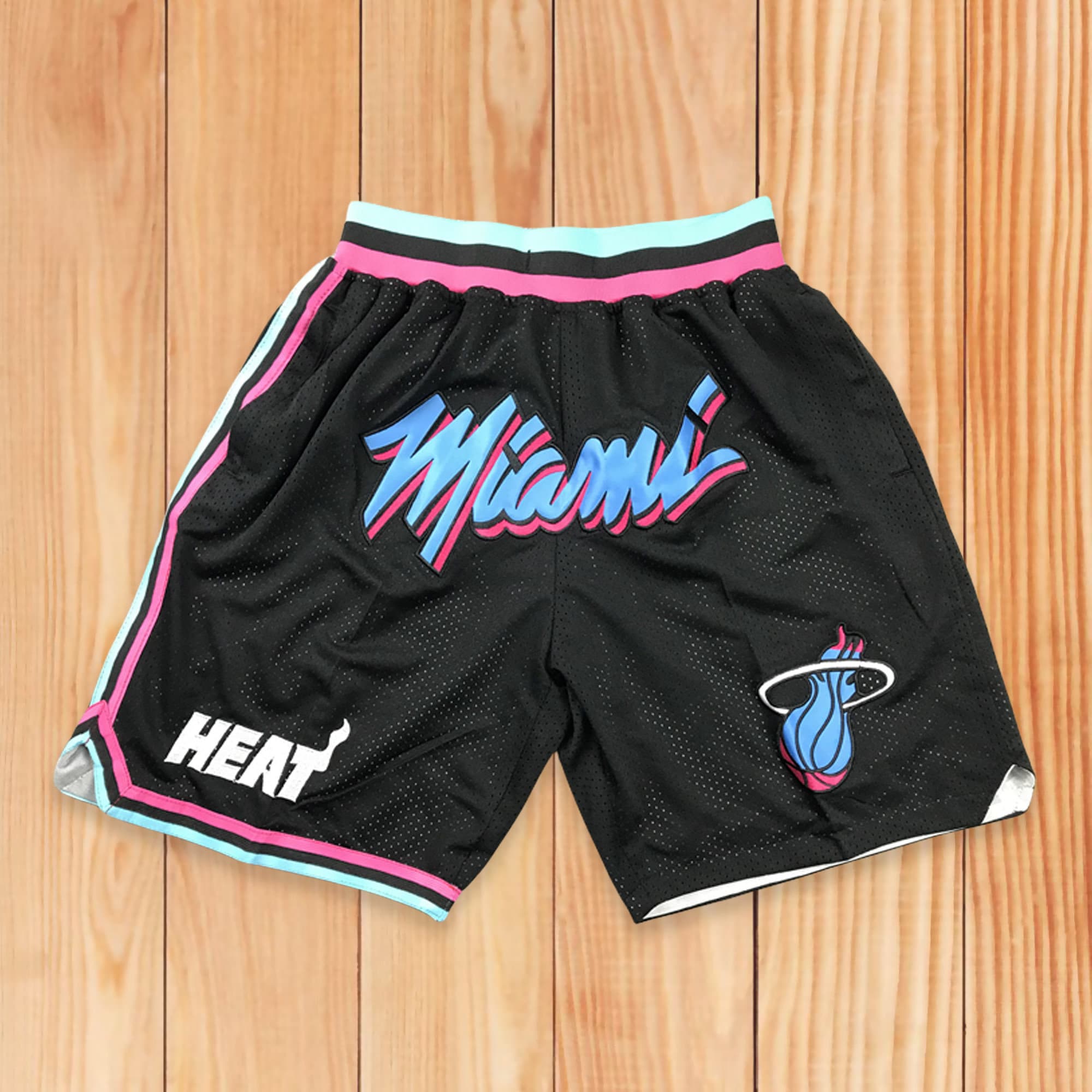 Just Don Miami Heat Vice City Shorts  Basketball shorts, Mens outfits,  Shorts