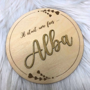 Carte de bienvenue / naissance / jalon / bébé / nouveau-né