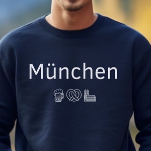 Munich sweatshirt, shirt for Munich lovers, Munich souvenir, gift for Munich tourist, Munich resident shirt, men&#39;s sweatshirt