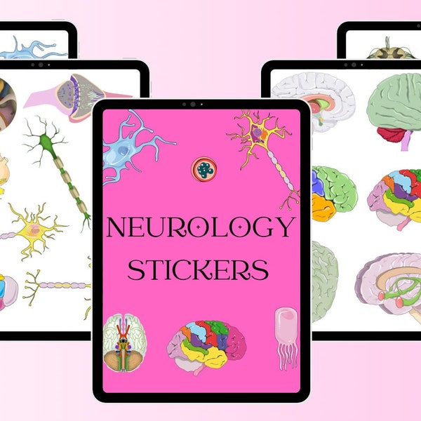 Neurology Sticker Neurology - Etsy