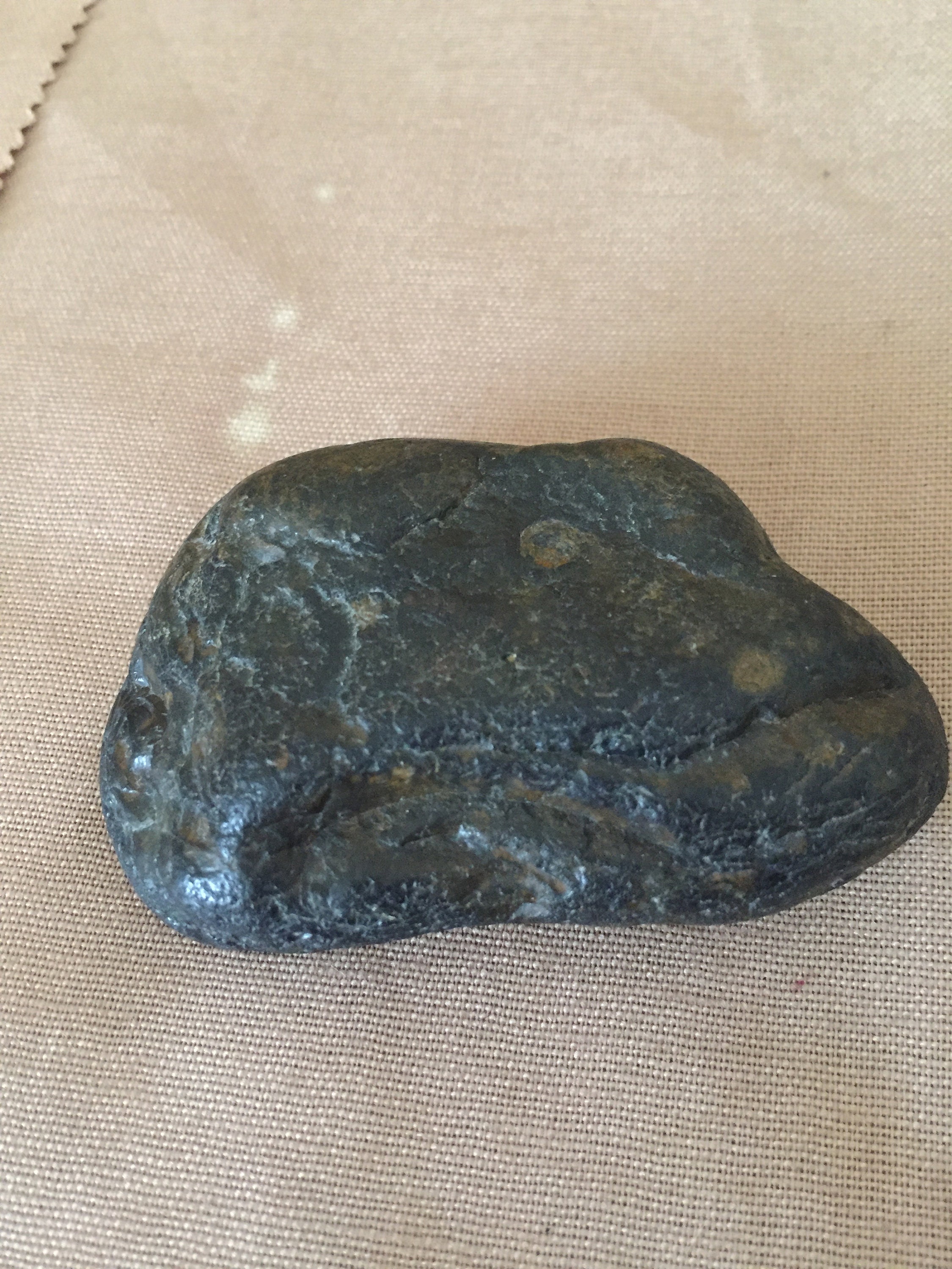 Carbonado Black Diamond Rough Bead