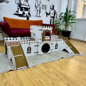 Guidea Pig Castle Model,guinea pig, guinea pig house, guinea pig toys, guinea pig accessories, guinea pig bed, guinea pig bedding