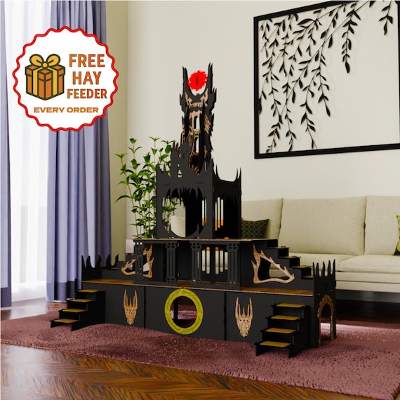 SAURON EYE Rabbit House,middle-earth Rabbit House,rabbits, Bunny