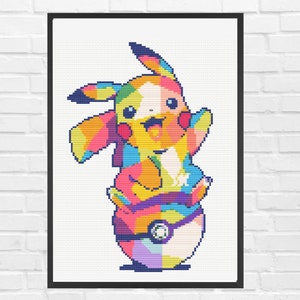 Pikachu cross stitch - Etsy 日本 Pikachu cross stitch - Etsy 日本