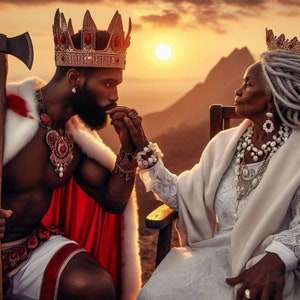 Orishas Chango and Oshanla