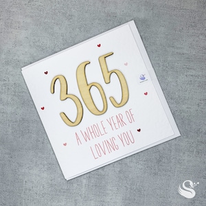 Biglietto per il primo anniversario / Biglietto in legno / Biglietto con preventivo / Biglietto personalizzato / Biglietto 365 / Pietra miliare / Intero anno in cui ti amo / Prima festa della mamma