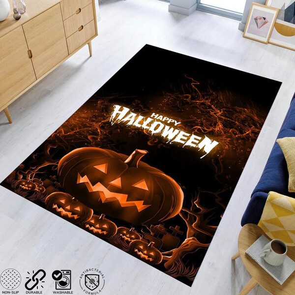 Halloween Rug - Etsy