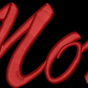 Mom 3D Puff Hat Embroidery Design