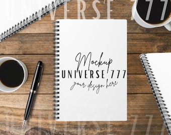 Spiral Notebook Mockup Blank Spiral Notebook Mockup Planner Mockup Journal Mockup Bundle Boho Mockup Book Mock Ups Spiral Journal Mock ups