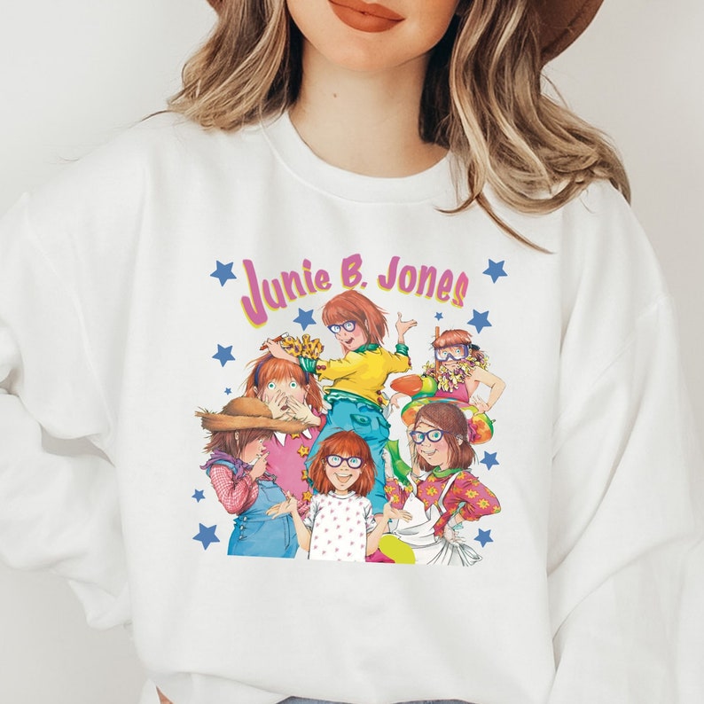 Junie B Jones Sweat Junie B. Jones Junie B Sweatshirt Junie B Jones Sweater Junie Jones Junie B Birthday 90s Kid Bild 2