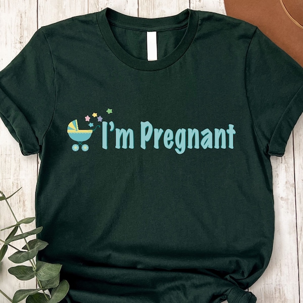 Pregnancy Reveal Shirt- The One Where Everyone Finds Out Im Pregnant Pregnancy Announcement T-Shirt Mothers Day Shirt