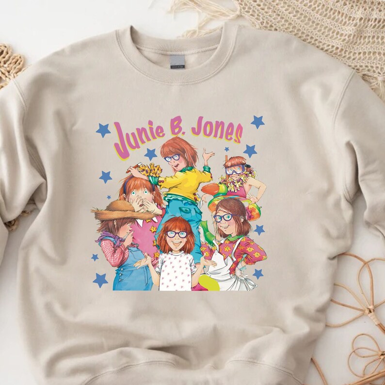 Junie B Jones Sweat Junie B. Jones Junie B Sweatshirt Junie B Jones Sweater Junie Jones Junie B Birthday 90s Kid Bild 6