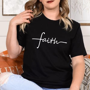 Faith Cross Shirt: Christian Love & Grace Tee