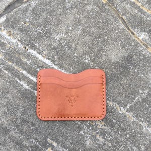 Cartera de cuero hecha a mano, Cartera personalizada, Cartera unisex, Tarjetero, Cartera vertical de cuero, Tarjetero de cuero