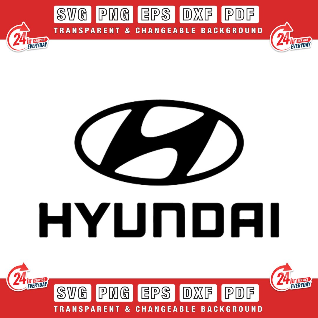 Hyundai Auto Logo Png Pdf Eps Dxf SVG Cricut geschnitten - Etsy.de