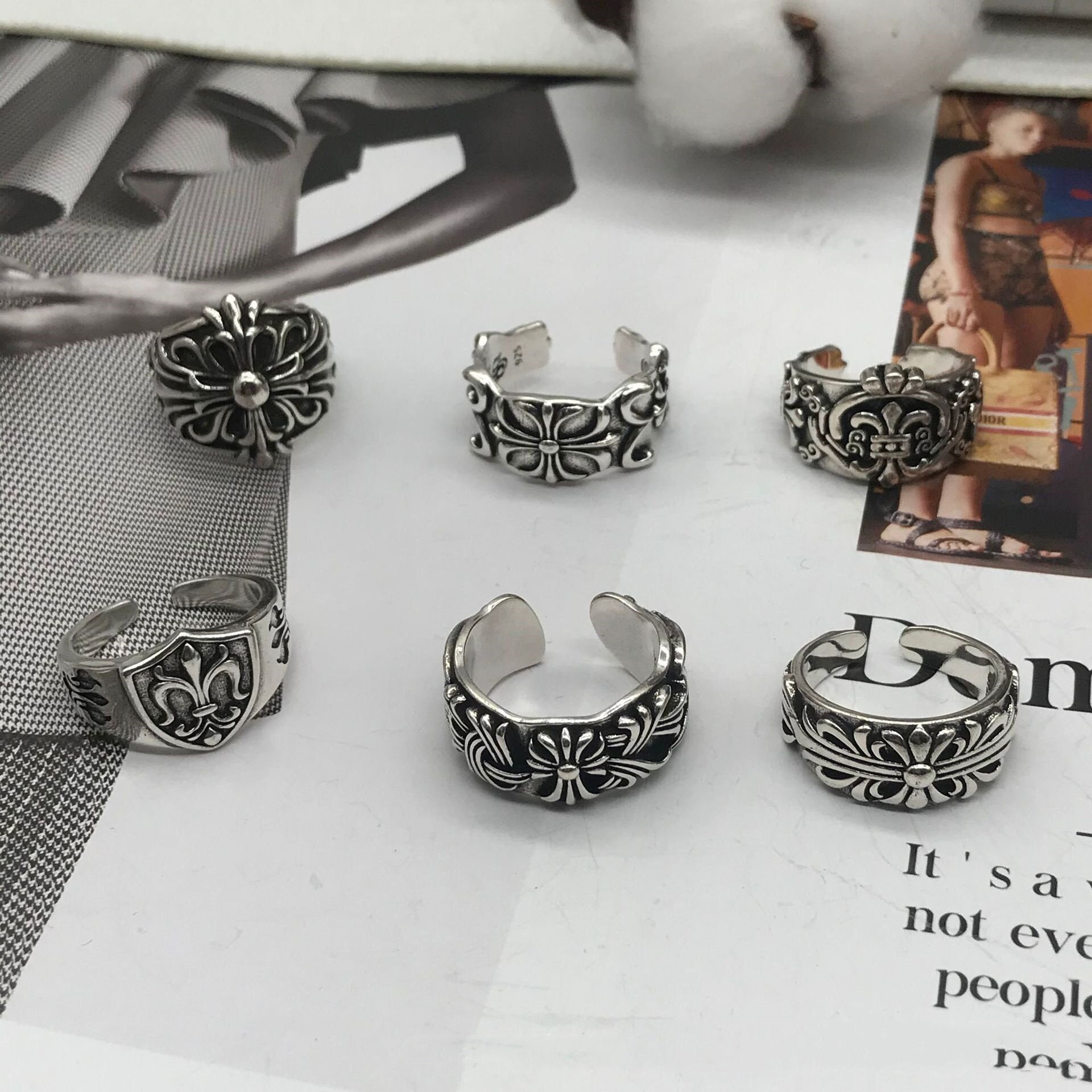 Buy Chrome Hearts rings, jeans, bracelets, belt in Vancouver Canada