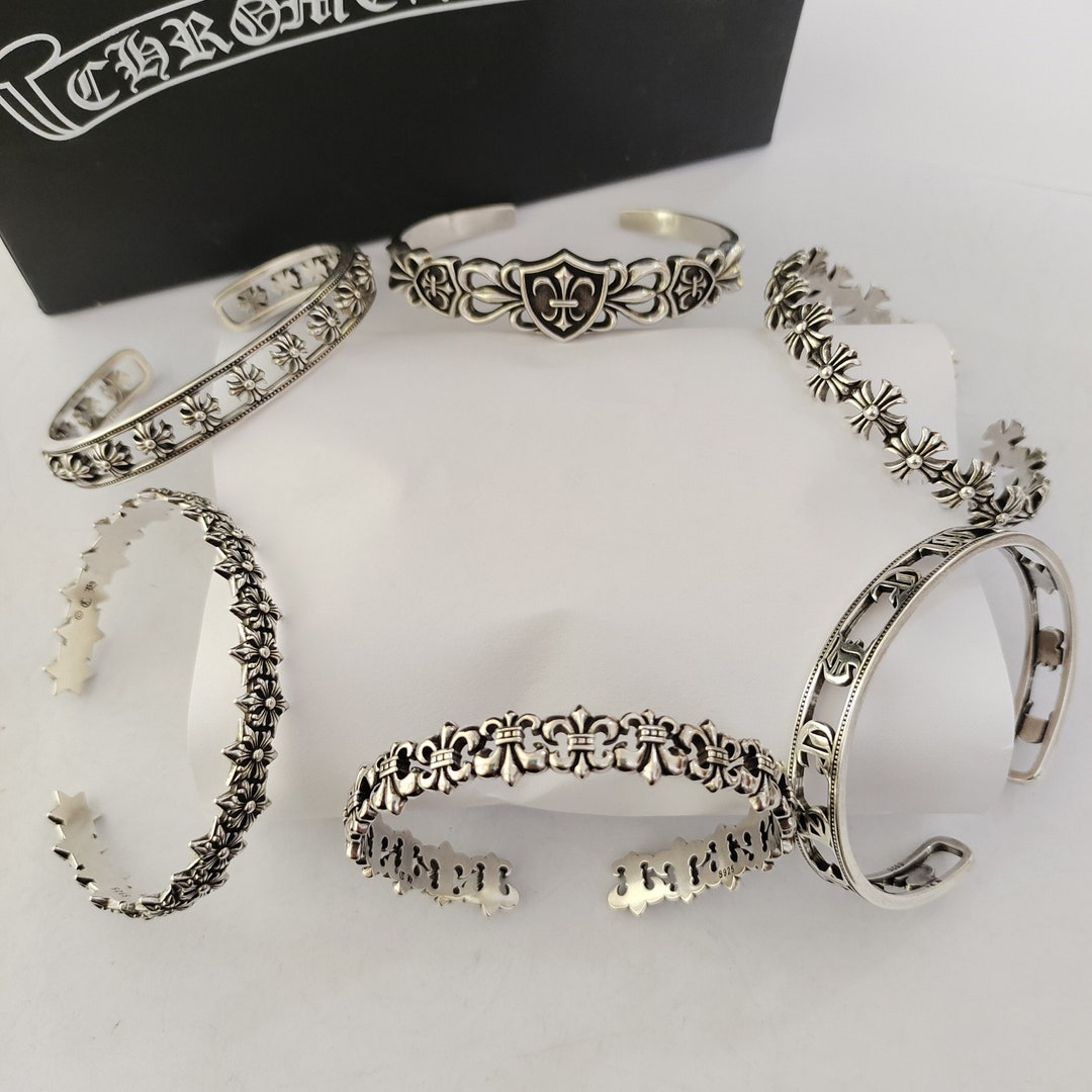 Chrome Hearts Cross Bracelet Y2k Vintage Bracelet Hip Hop Etsy