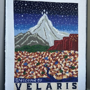 Welcome to Velaris Cross Stitch Pattern - Digital Download