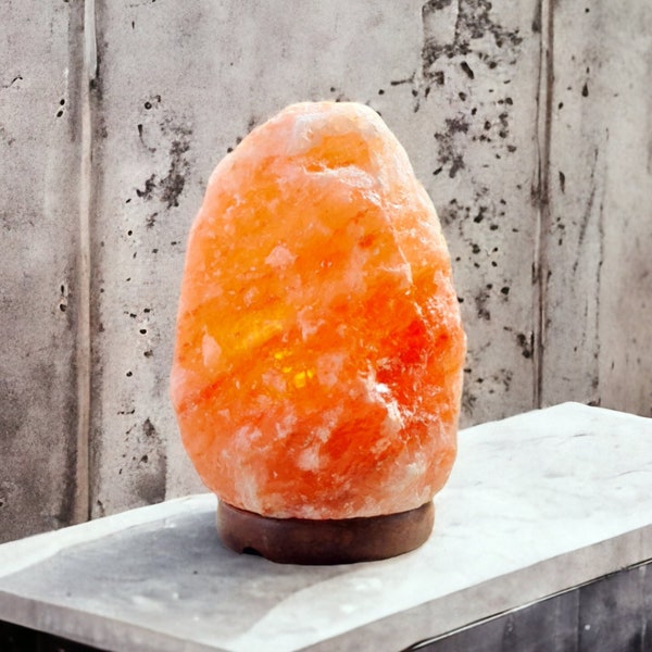 Himalayan pink salt lamp: Natural 2-3 Kg (with dimmer)