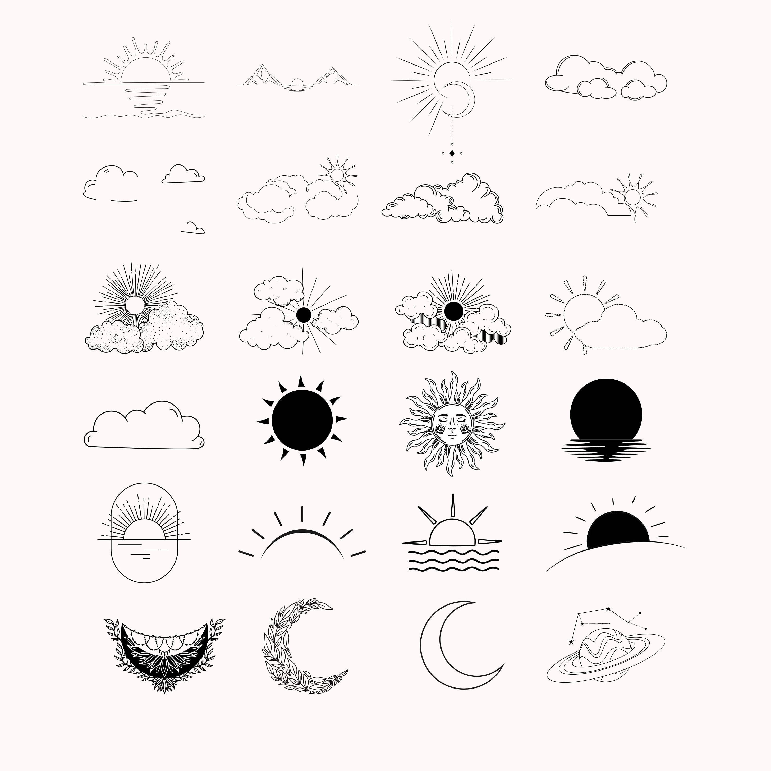 100 Sunrise Svg | Galaxy Svg | Moon Svg | Sunset Svg