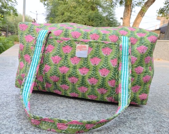 Vera Bradley Hope Toile Pattern Shoulder Tote - Etsy display picture 1