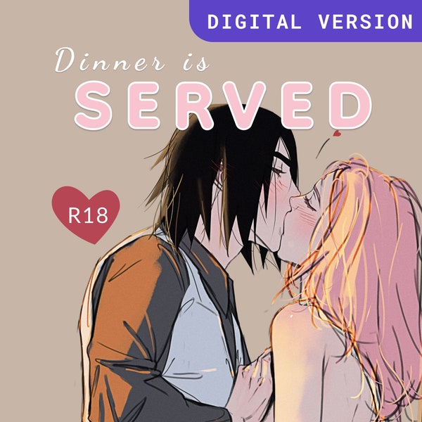 Dinner is Served - SasuSaku Illustrated Novel - Digital Version