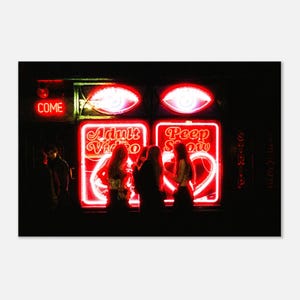 Soho, London - Unframed Photography Print - Wall Art - Home Decor - Nightlife - Urban Film Photography - Street Photography - City Lights