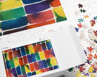 Verbundenes Regenbogenpuzzle (110, 252, 520, 1014-teilig)