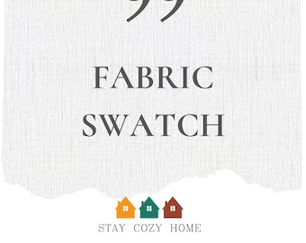Fabric Sample / Swatch: Specify Stock Number in Notes