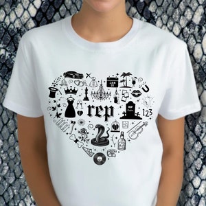 Rep Era Tshirt | Taylor Fan Merch | Eras Tour Merch | In My Rep Era Tee | Birthday Gift for Girlfriend | Organic Cotton Tee | Music Tshirt
