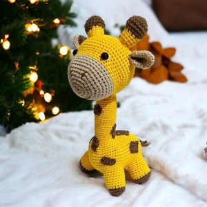 Giraffe lovey crochet pattern, Crochet Animal, Crochet Snuggler, Giraffe Amigurumi Pattern, Crochet Giraffe Snuggler, Newborn Lovey Pattern