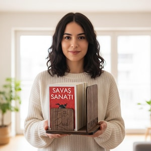 Organizador de libros para escritorio, atril, soporte para libros, regalos para amantes de la lectura, regalos para bibliotecarios, regalos para lectores, rincón de lectura, estanterías. imagen 16