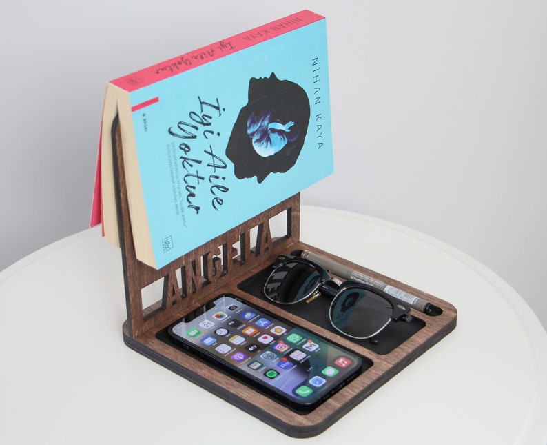 Personalized Book Holder, Book Holder Stand, Book Lover Gift, Gifts For Book Lovers, Book Rest, Reading Gifts, Gift For Readers, Book Lovers image 5