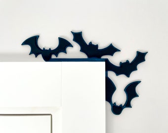 Halloween Bat Door Corner Decor, Halloween Door Toppers, Halloween Bats Decor, Halloween Door Decoration, Halloween Unique Decor, Bats Decor