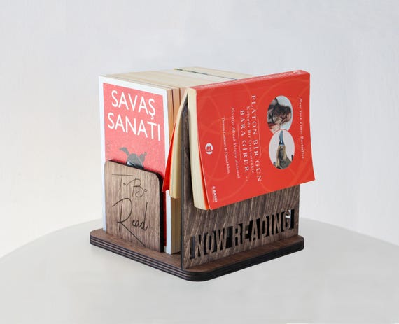 Book Organizer for Desk, Book Stand, Book Holder, Book Gifts for Book Lovers, Librarian Gifts, Gifts for Readers, Book Nook, Book Shelves