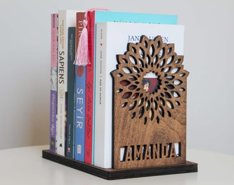 Book Lovers Gift, Personalized Book Holder, Book Nook, Custom Book Stand, Gifts For Readers, Gifts for Book Lovers, Personalized Book Valet