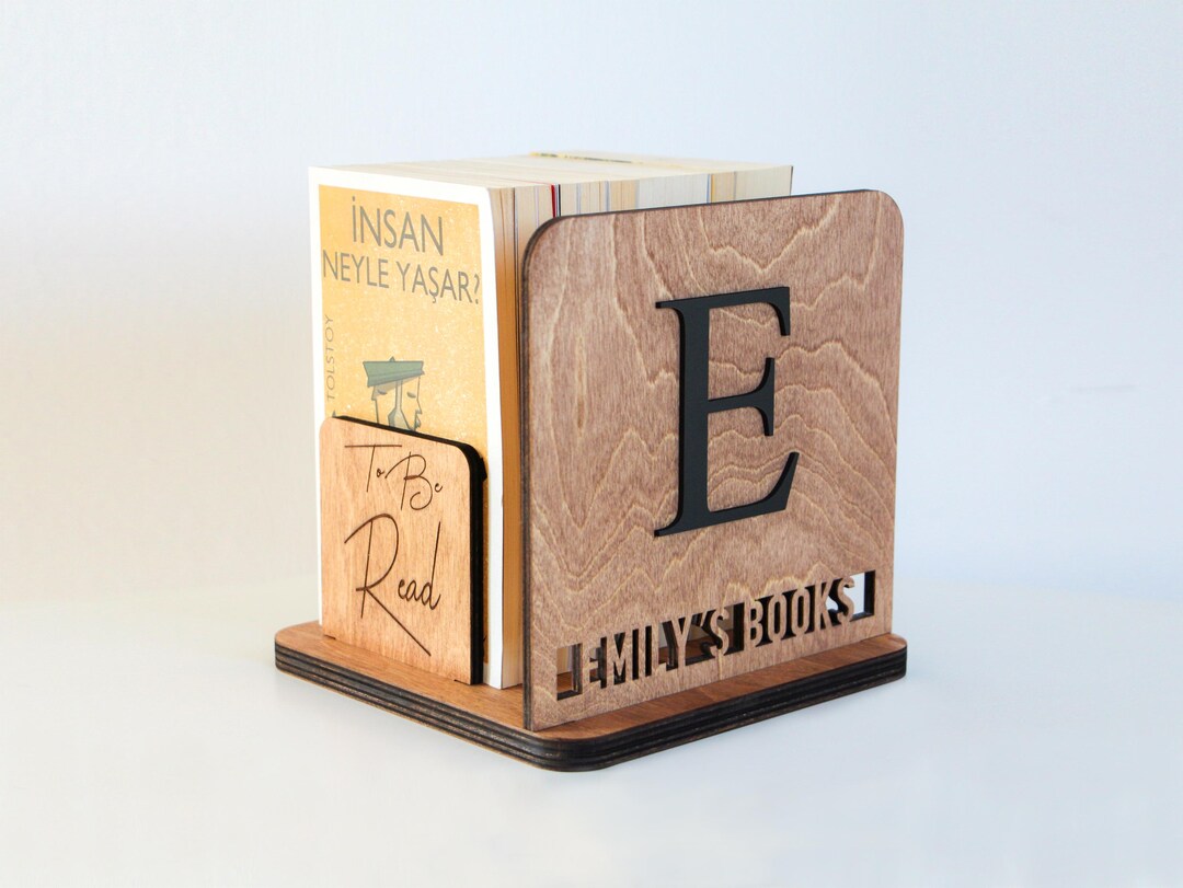 Personalized Wood Book Stand: Laser Cut Birch Plywood - Etsy