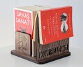 Book Organizer for Desk, Book Stand, Book Holder, Book Gifts for Book Lovers, Librarian Gifts, Gifts for Readers, Book Nook, Book Shelves
