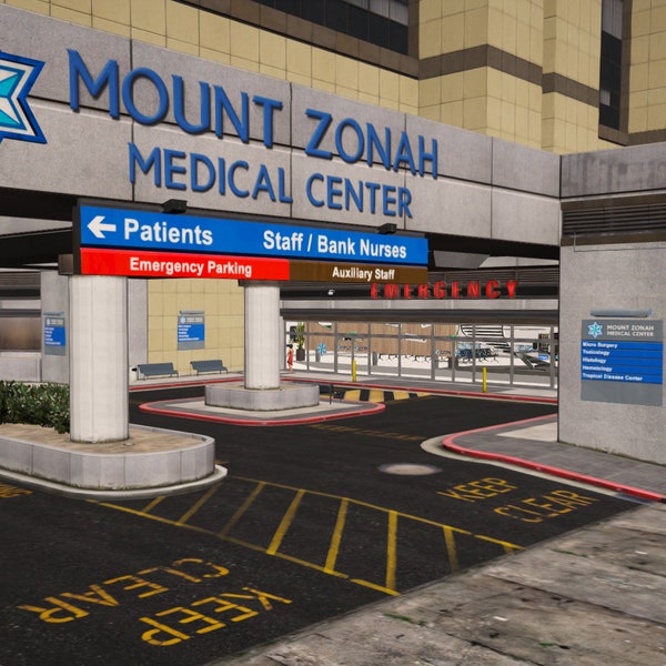 FiveM Mount Zonah Krankenhaus | MLO | Optimiert