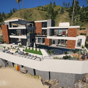FiveM Mansion Villa 1 / Casa di lusso MLO / Ottimizzata / Alta qualità