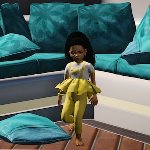 FiveM Yellow Female Baby Ped