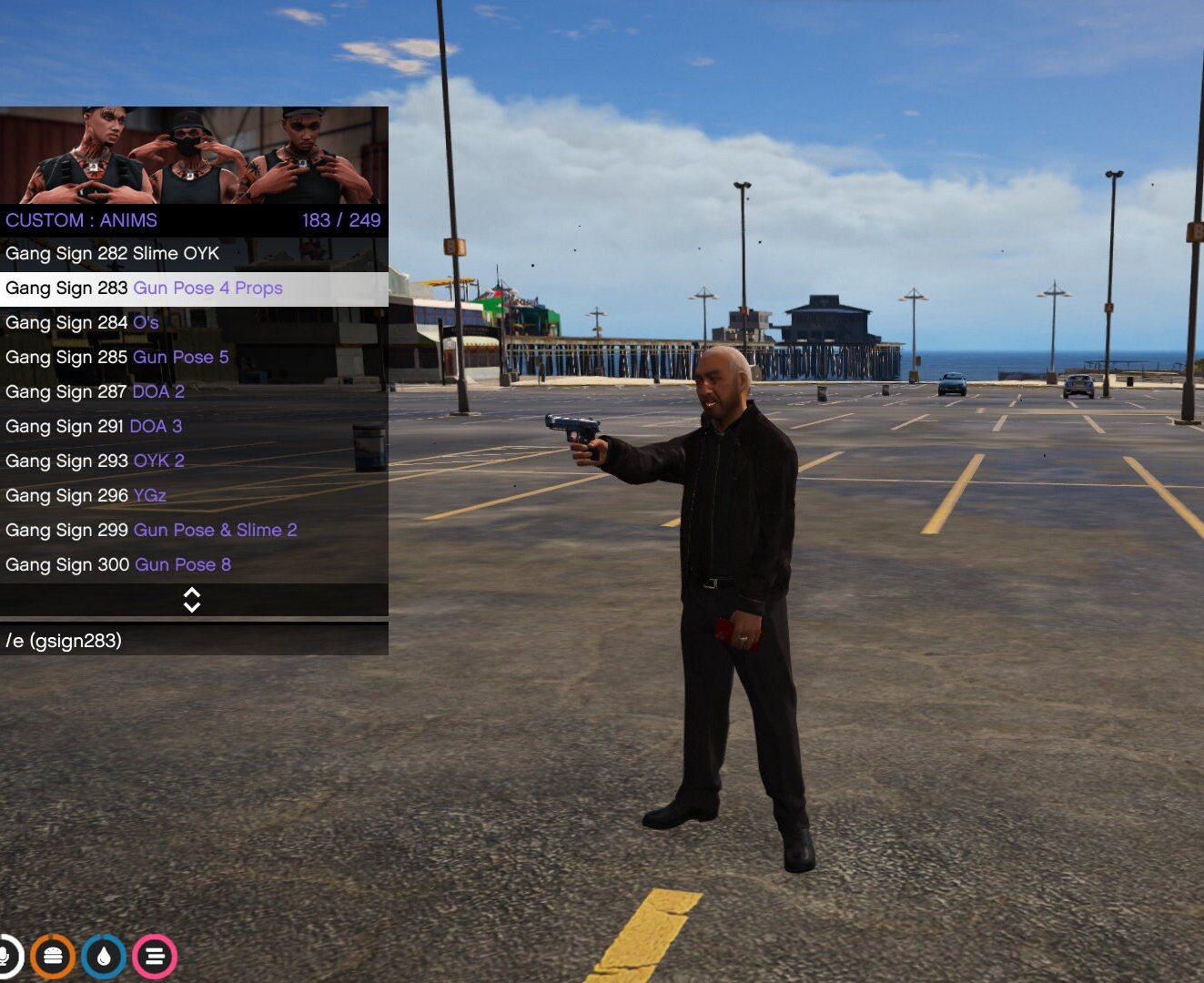 Pacchetto menu Emote FiveM