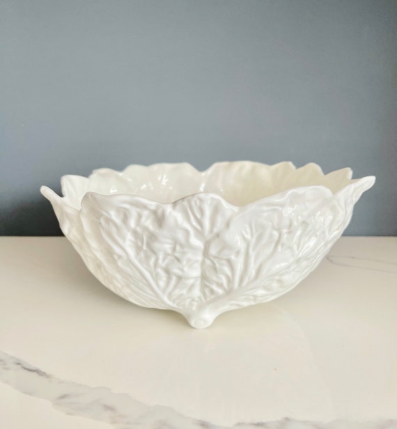 Vintage Wedgwood Coalport Bone China Cabbage Bowl - Country Ware