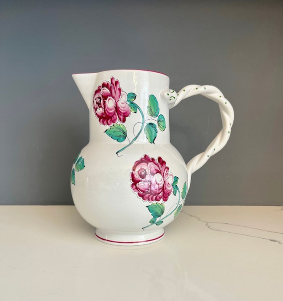Tiffany & Company Vintage “strasbourg Flowers” Earthenware Serving