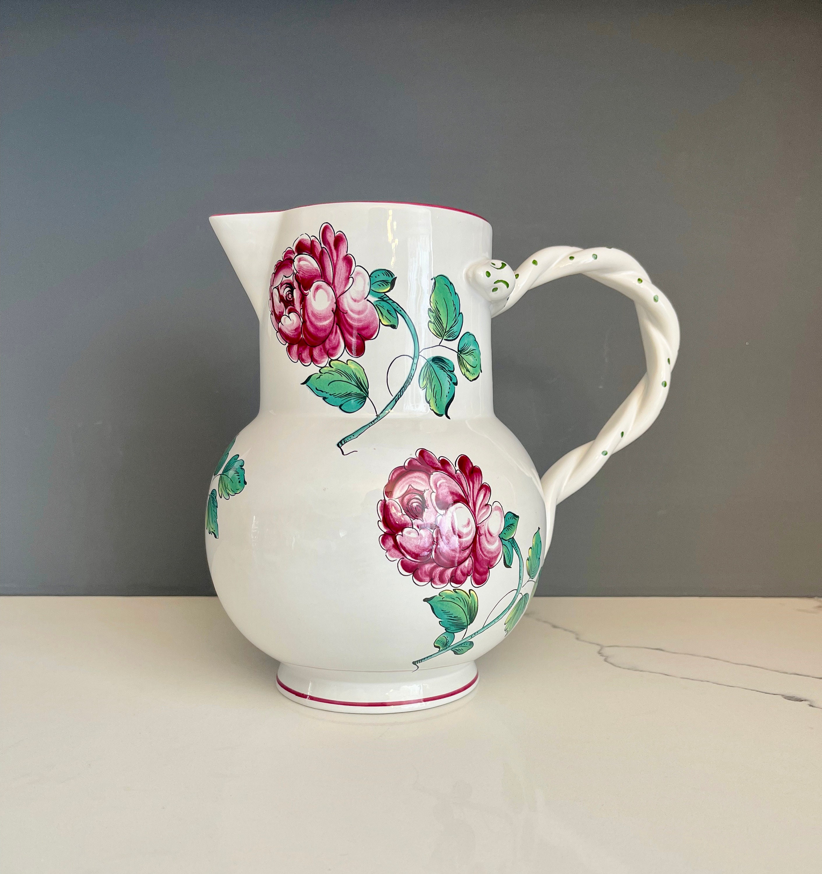 Tiffany & Company Vintage “strasbourg Flowers” Earthenware Serving