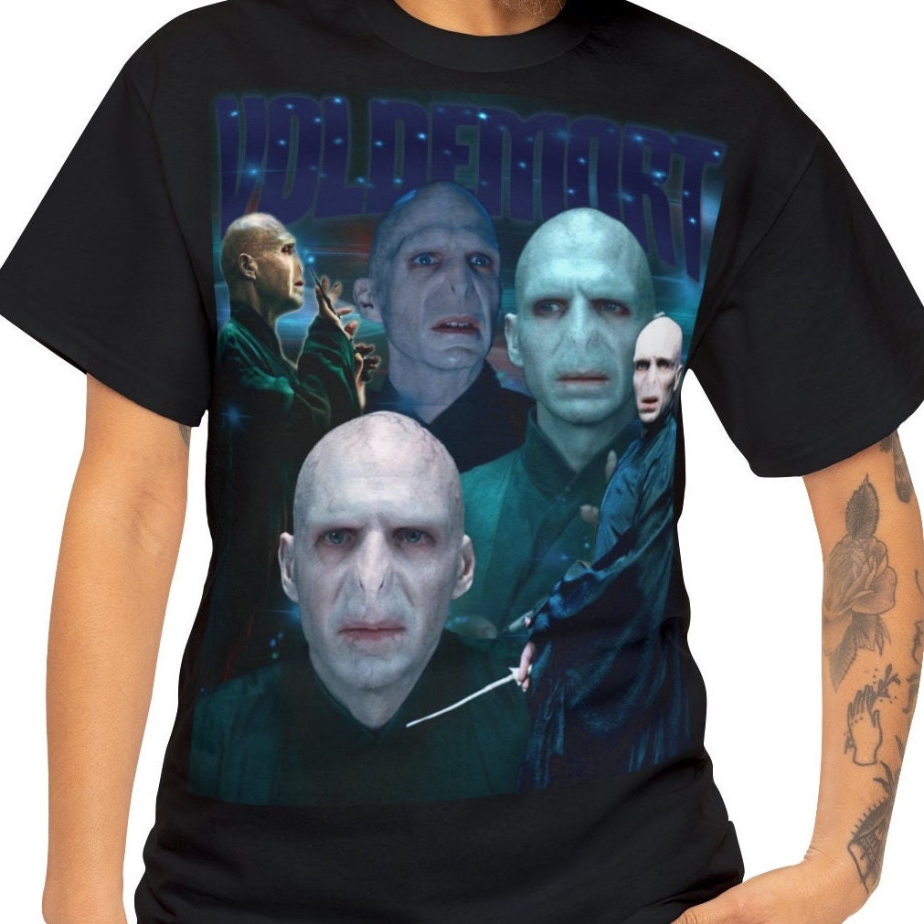 Lord Vordemort / Louis Vuitton drip inspired – Tshirt – BLACK