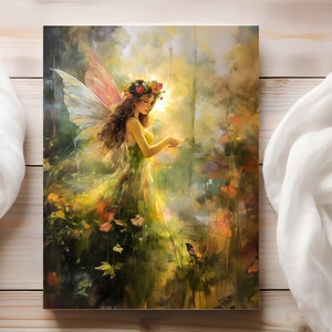 Custom Fairy Journal, Personalized Journal, Fairy Gifts, Gift for Fairy Lover, Fairies, Fairies Journal, Unique Birthday Gift, Journaling